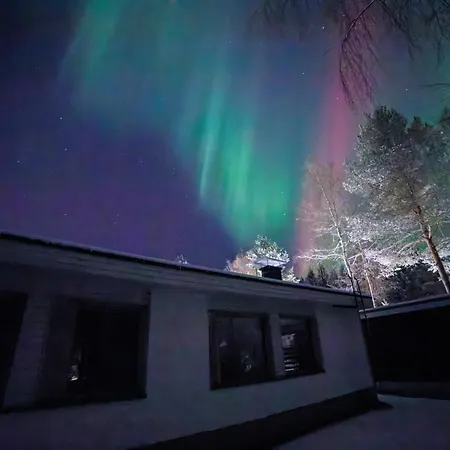 Arctic Aurora Villa With Sauna Rovaniemi Extérieur photo